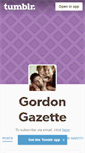 Mobile Screenshot of gordongazette.com